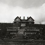 Grand Falls Townsite - Log House 1907