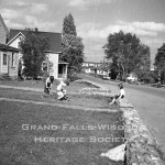 Grand Falls Townsite. Mill Road. September 1956
