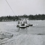 Car Ferry - Trans Canada Highway July 1956