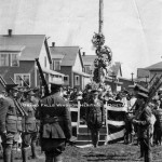 First Memorial Day Ceremonies at Grand Falls. July 1, 1919